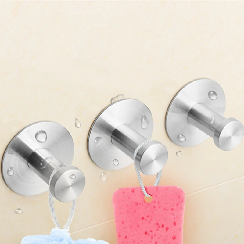 

Bathroom Hook With Suction Cup Holder Removable Kitchen And Shower Hook Hanger For Towel Bathrobe Coat Bathroom Accessories