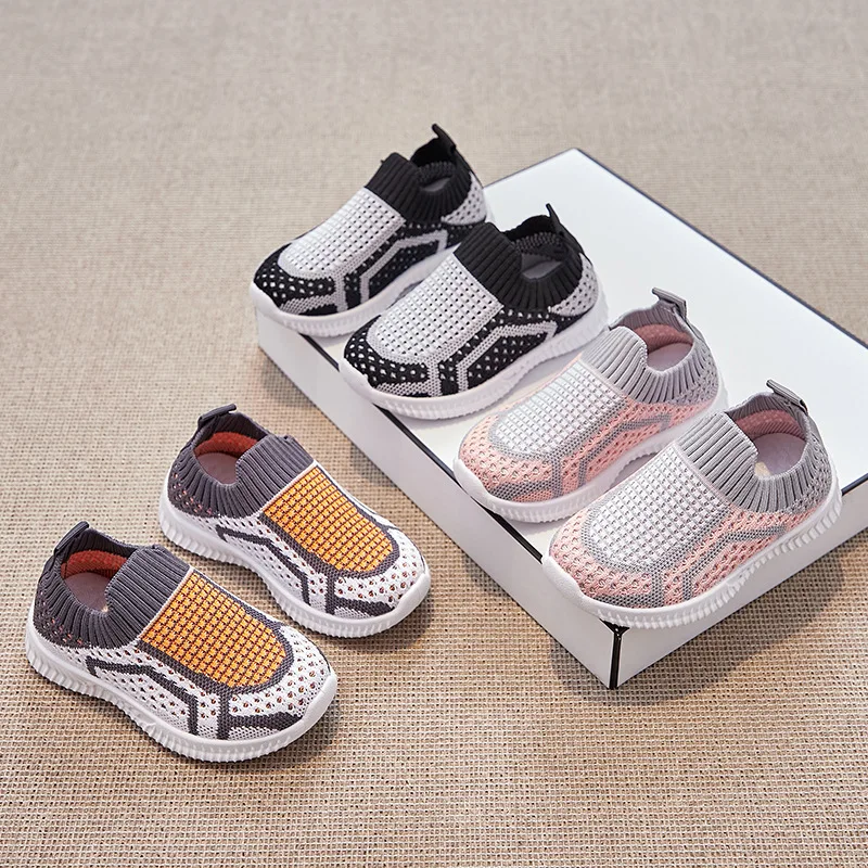 2-15year Kid Baby First Walkers Shoes Breathable Infant Toddler Girls Boy Casual Mesh Soft Bottom Comfortable Non-slip