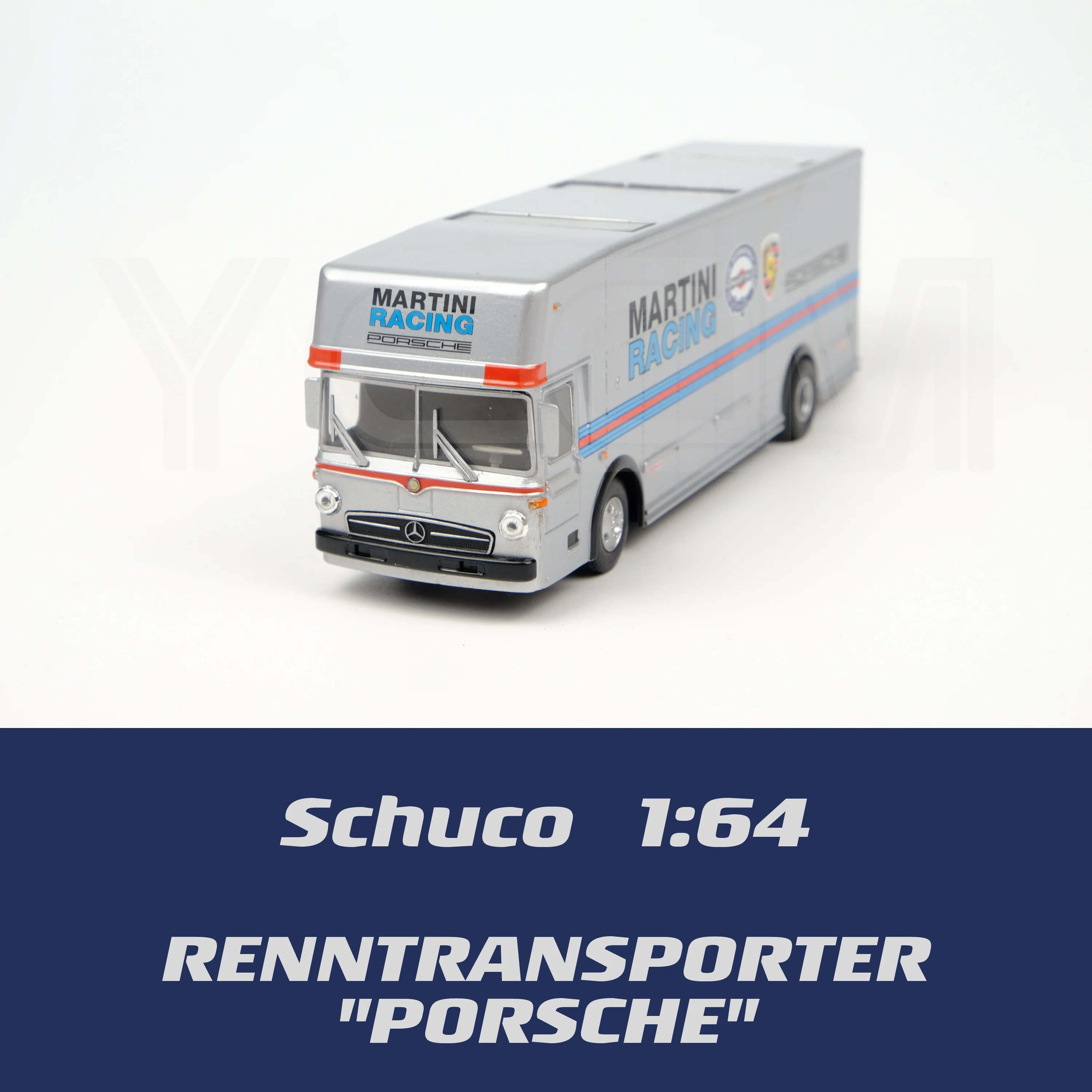 Schuco EDITION 1:64 rwb Shukmartini трейлер красный серебристый martini Racing Коллекция литья под