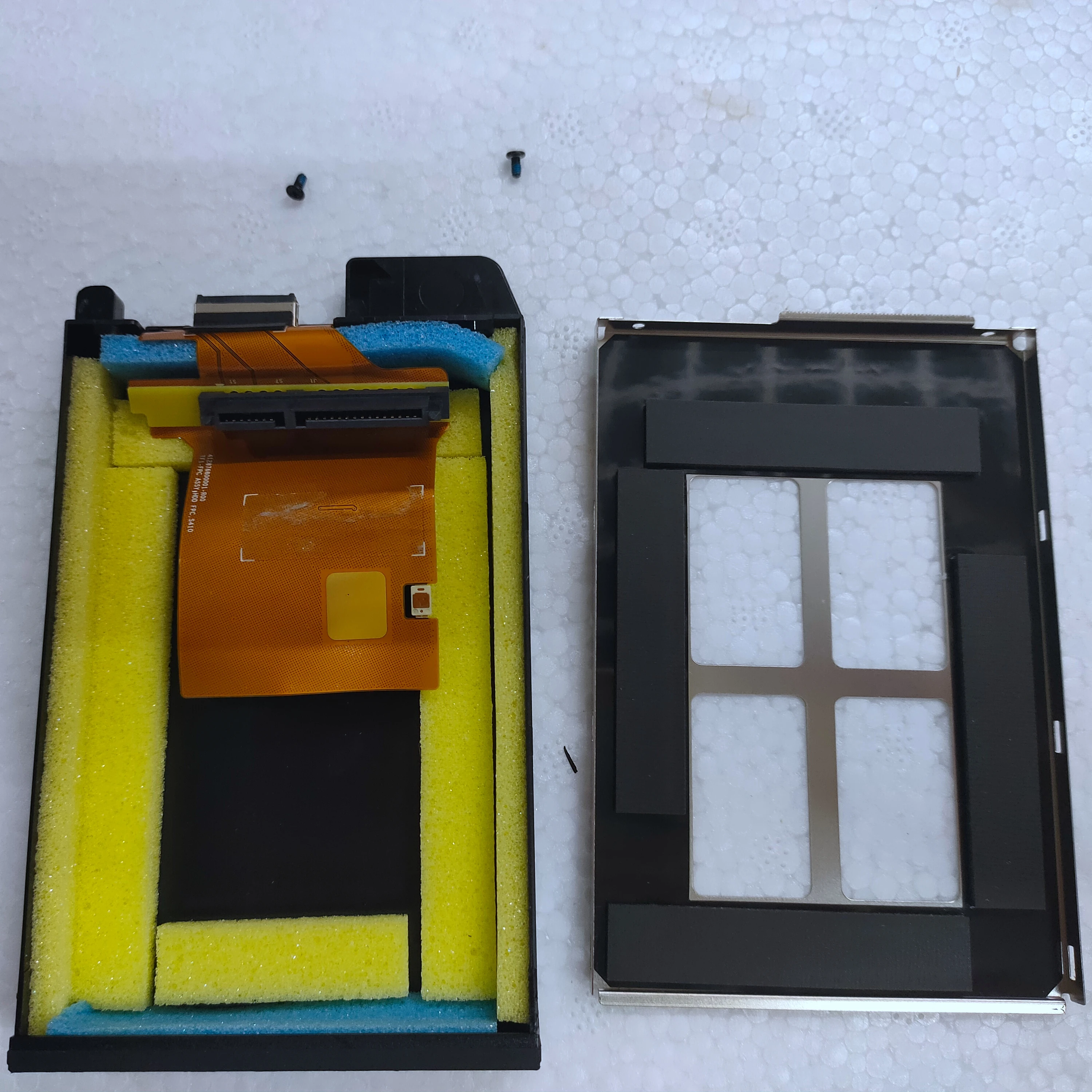 ORIG для Getac S410 410 HDD SSD корпус жесткого диска Base Caddy SATA с разъемом 412876B00001-R00 TF1-FPC FPC |