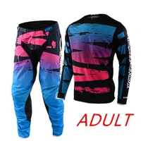 2022 pink motocross gear set top quality mx off road jersey set dirt bike moto clothing motorcycle suit tl1