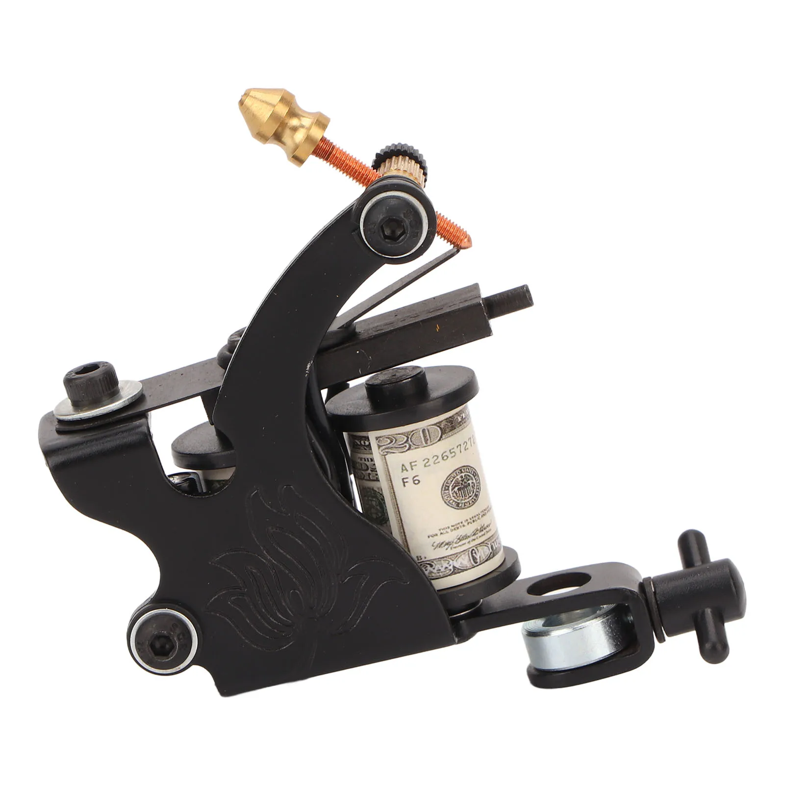 

Тату-машинка из сплава, профессиональный шейдер с 8 катушками, латунный лайнер для тату-машинки, товары для тату-шопа