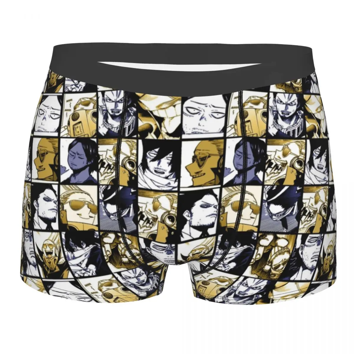 

Aizawa Boku No My Hero Academia Men Underwear Collage Anime Boxer Briefs Shorts Panties Humor Soft Underpants for Male S-XXL