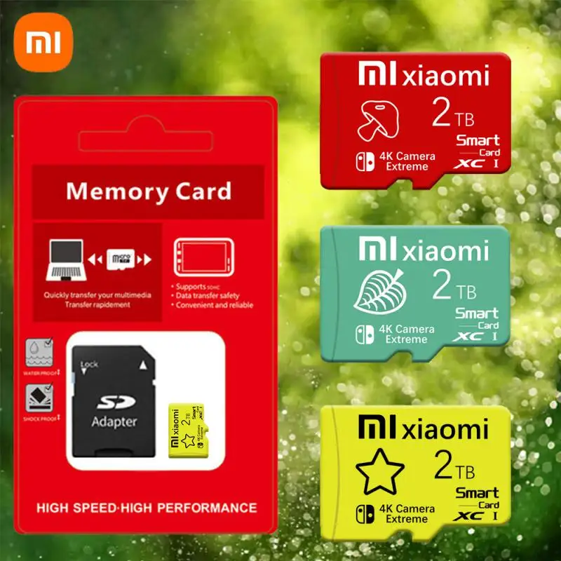 Xiaomi Memory TF Card 512 ГБ 256 128 SD/TF Flash 1 ТБ Micro TF/SD для телефона Ps5 Прямая поставка
