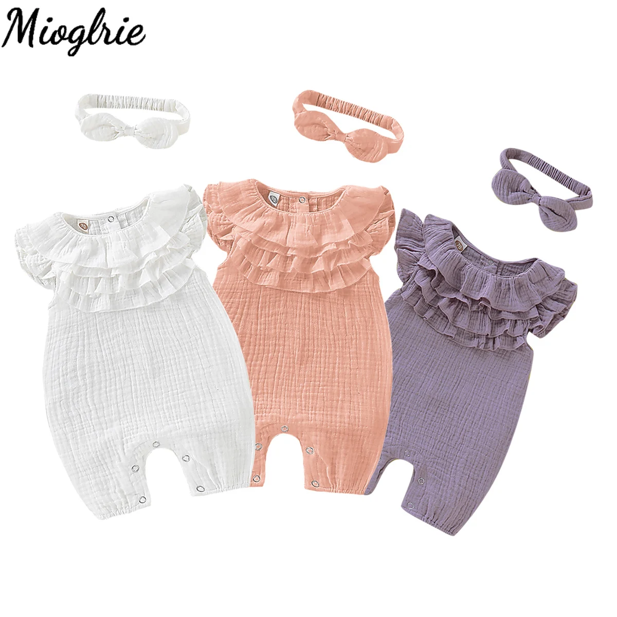 

Solid Romper for Newborn Baby Boy Summer Sleeveless Baby Girl Clothes for New Born 0 3 Fashion Costume for Baby Jumpsuit