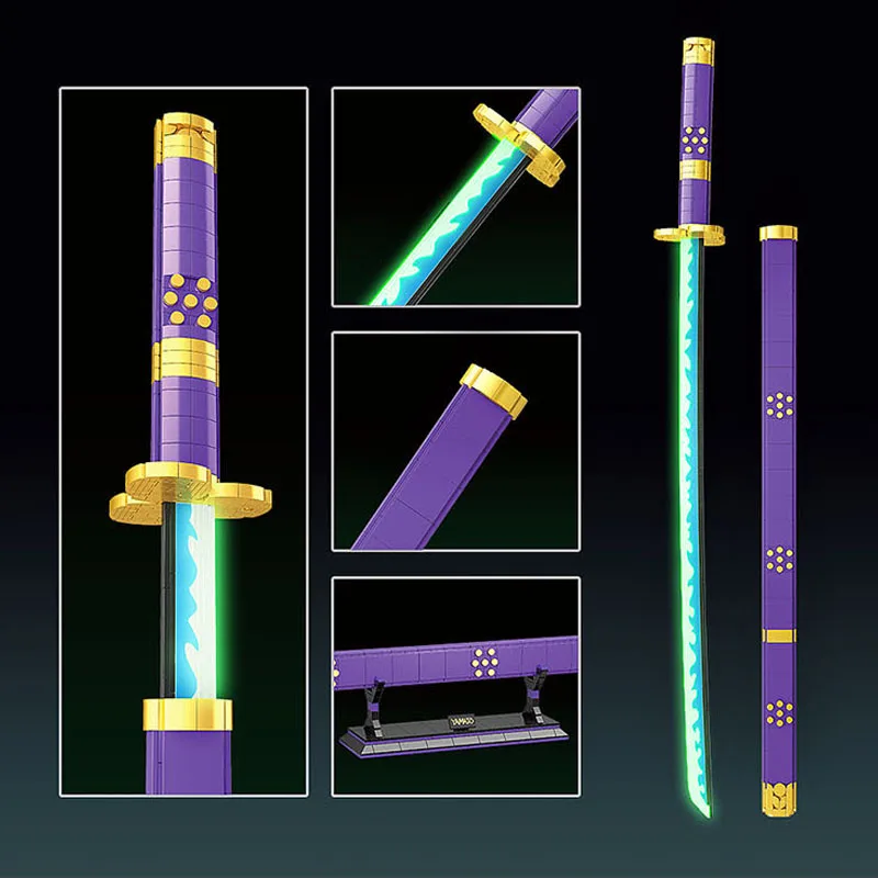 Светящийся нож Yamato версии 720 Волшебный Нож тысяча лезвий 721 Yan Mo 725 сборный