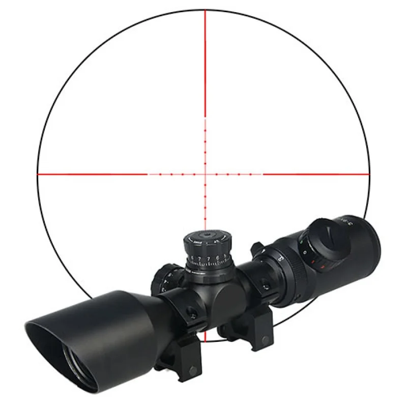 

PPT tactical airsoft accessories Airsoft and hunting 3-9x42 optical rifle scope air rifle sight for shooting GZ1-0275