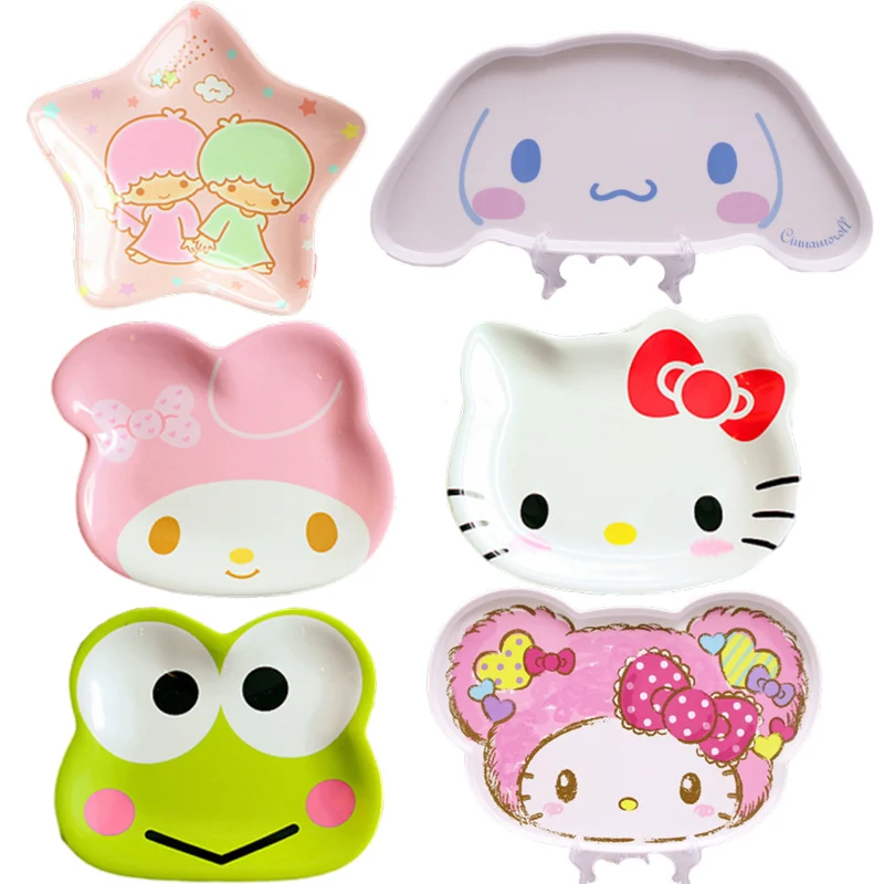 Sanrioed Hellokittys Mymelody Littletwinstars Cinnamoroll мультяшная Милая фотомагнитная керамическая