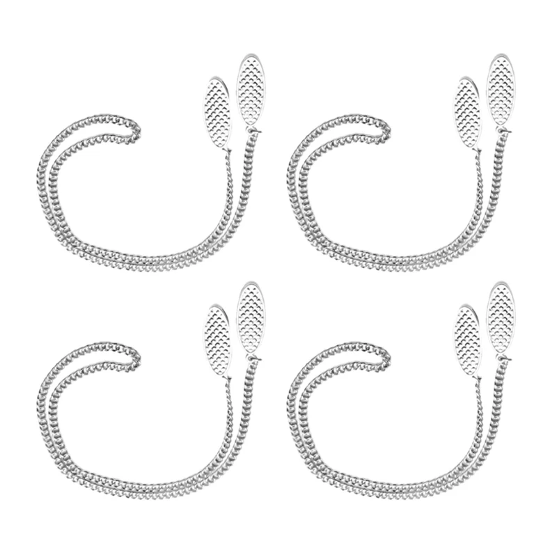 

Цепочка для салфеток, держатель для салфеток, зажимы для салфеток, цепочка, гибкий шнурок, шейный ремешок для пожилых людей, взрослых, детей