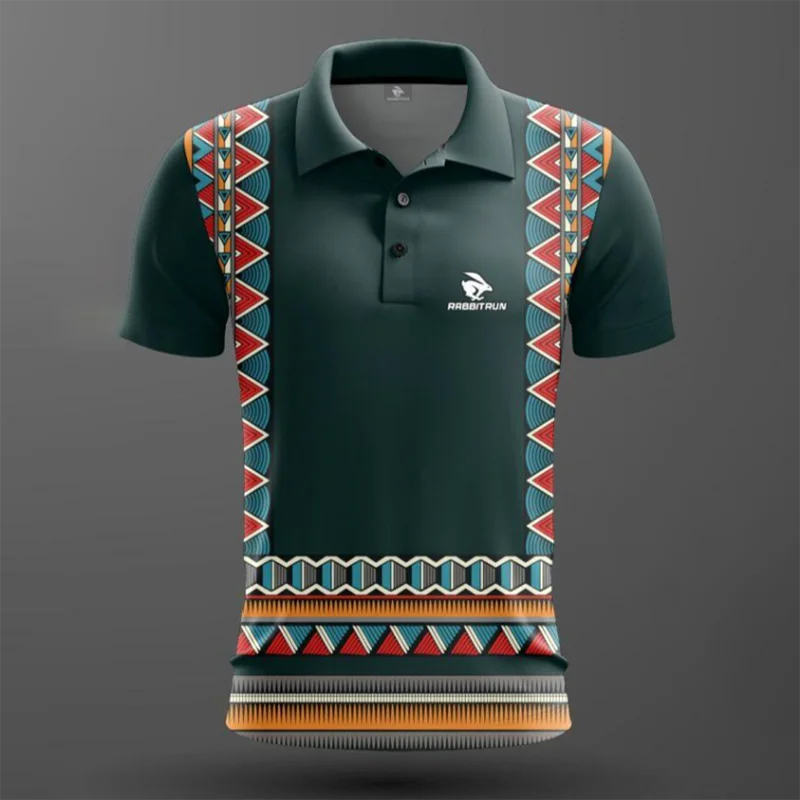 

2023 European Golf Wear Oversized Quick Drying Clothes Men Shirt T-shirt With Logo Print Uniforms Women Suits Lapel Polo Shirts