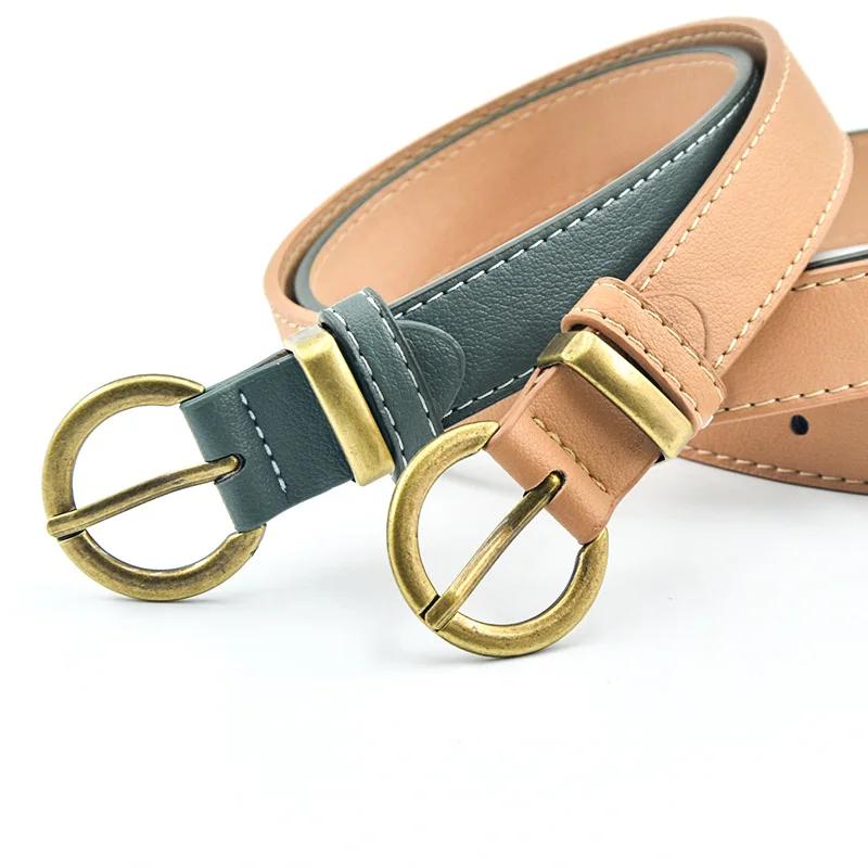 

Women's Retro Fashionable Pin Buckle Female Simple Personalized Jeans Belts For Women