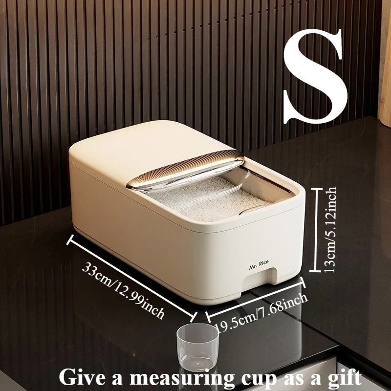 

Пластиковый контейнер для хранения риса