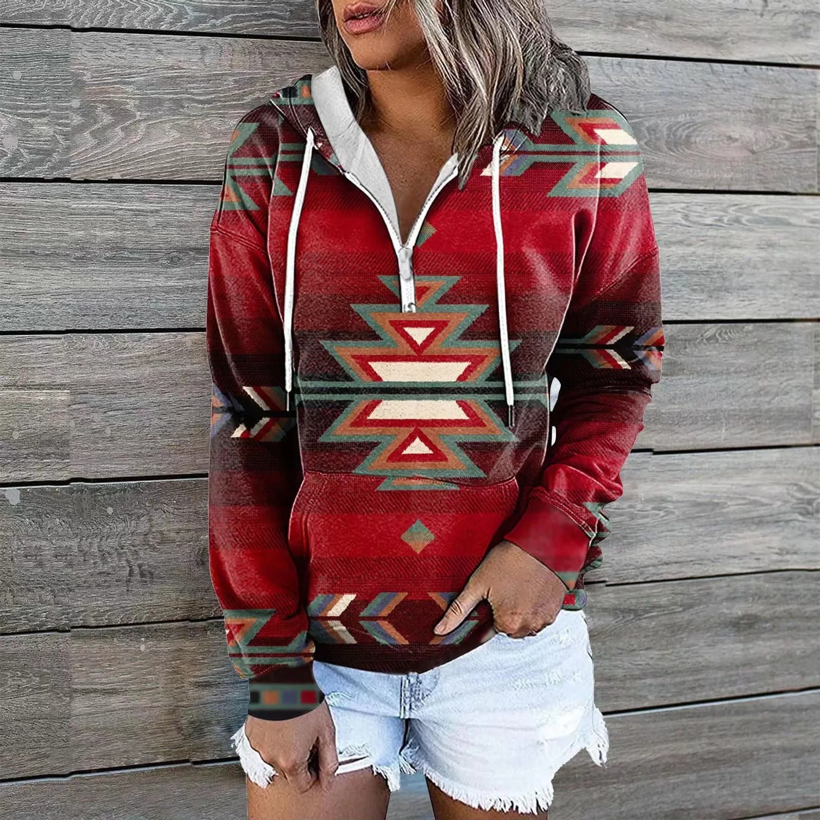 

New National Tribe Hooded Sweater Jacket In Fall/Winter 2023