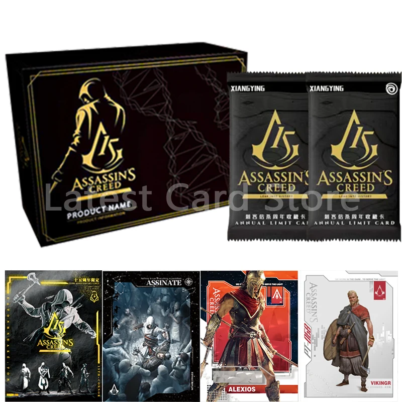 Anime Game Peripheral Rare Black Gold Cards Toys Kids Hobby Gift