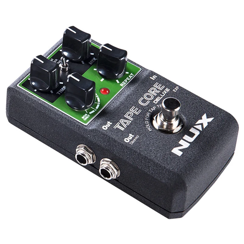 NUX Tape Core Deluxe Classic Tape Echo Tone Delay Effects Guitar Pedal 7 Modes for Guitar Pedals Natural Sound Decay Modulation enlarge