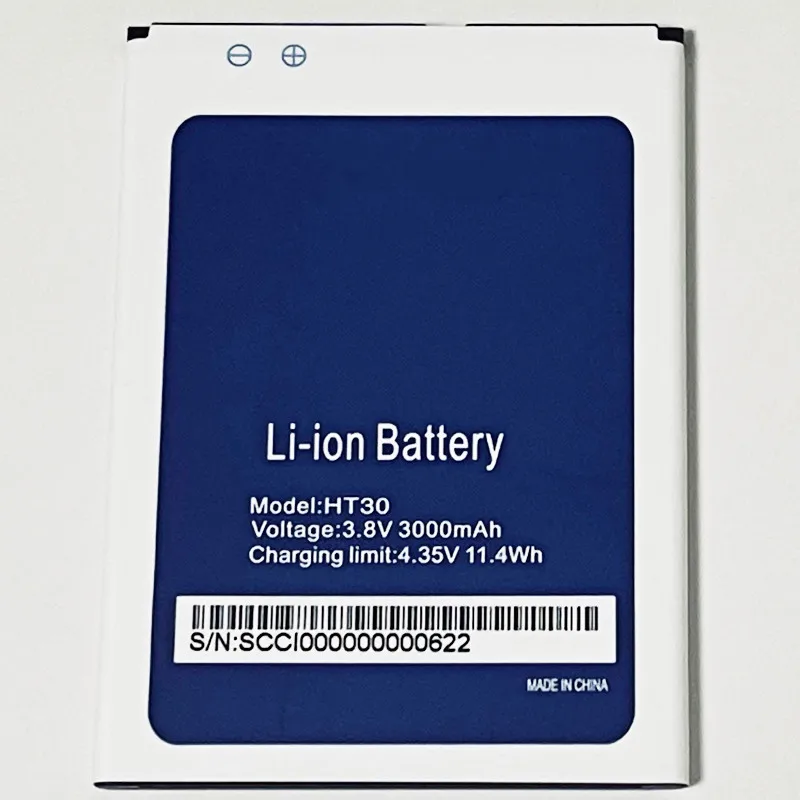 Аккумулятор 3 8 V 3000mAh For HOMTOM HT30 HT30-Pro | Мобильные телефоны и аксессуары