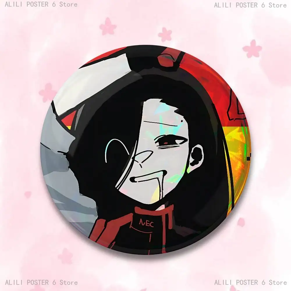 Значки Yi Xi Singer Meat Girl круглые