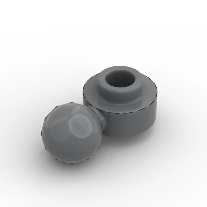 

10PCS High-Tech Assemble Particle 3614 1x1 1 Orifice Plate With Small Ball Brick Building Blocks Part Children Toys