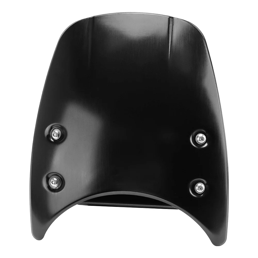 Лобовое стекло мотоцикла лобовое обтекатель фар для Benelli Leoncino 500 черный