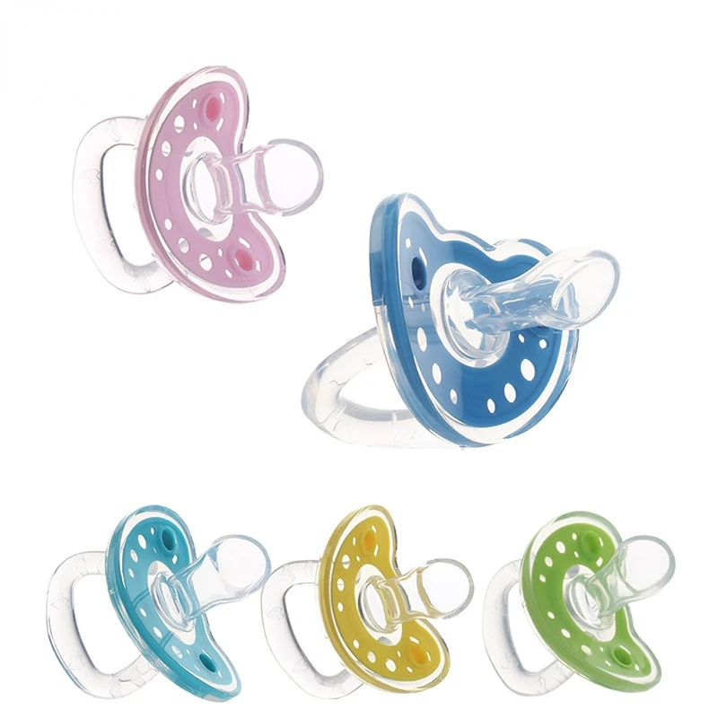 Newborn Accessories BPA Free Silicone Baby Pacifier Infant Kids Soother Nipple Dummy Teat Teether Orthodontic Sleeping Pacifiers