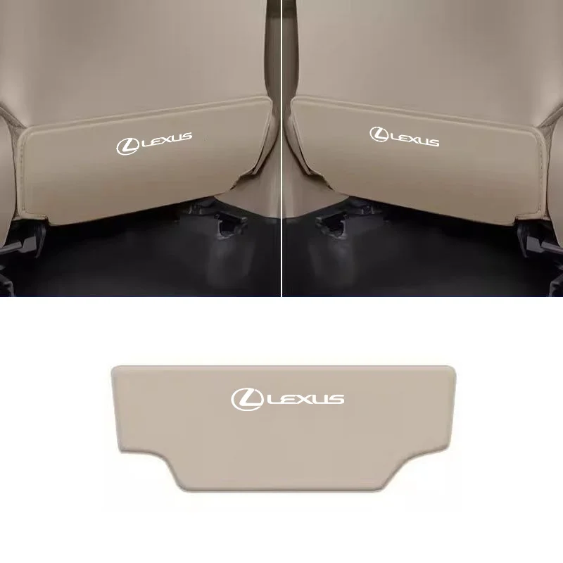 

Кожаная защита на заднее сиденье автомобиля, универсальные автомобильные коврики от грязи и грязи, защитный чехол для Lexus F Sport RX330 LX570 Ct200h