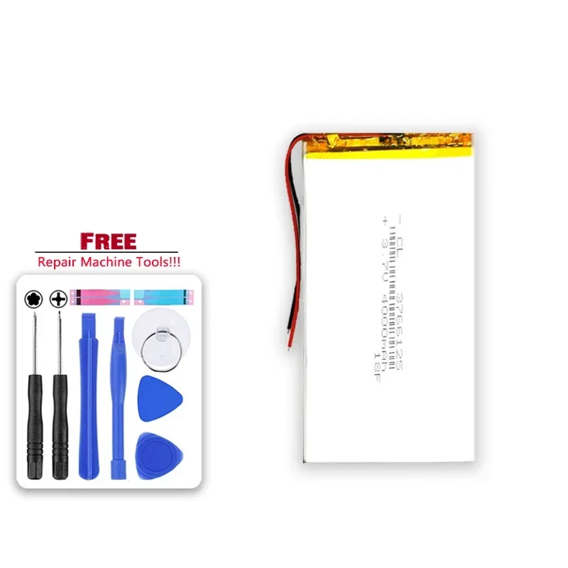 Сменный аккумулятор емкостью 6000 мАч для планшетного ПК 8 9 7 10 1 дюйма 3766125