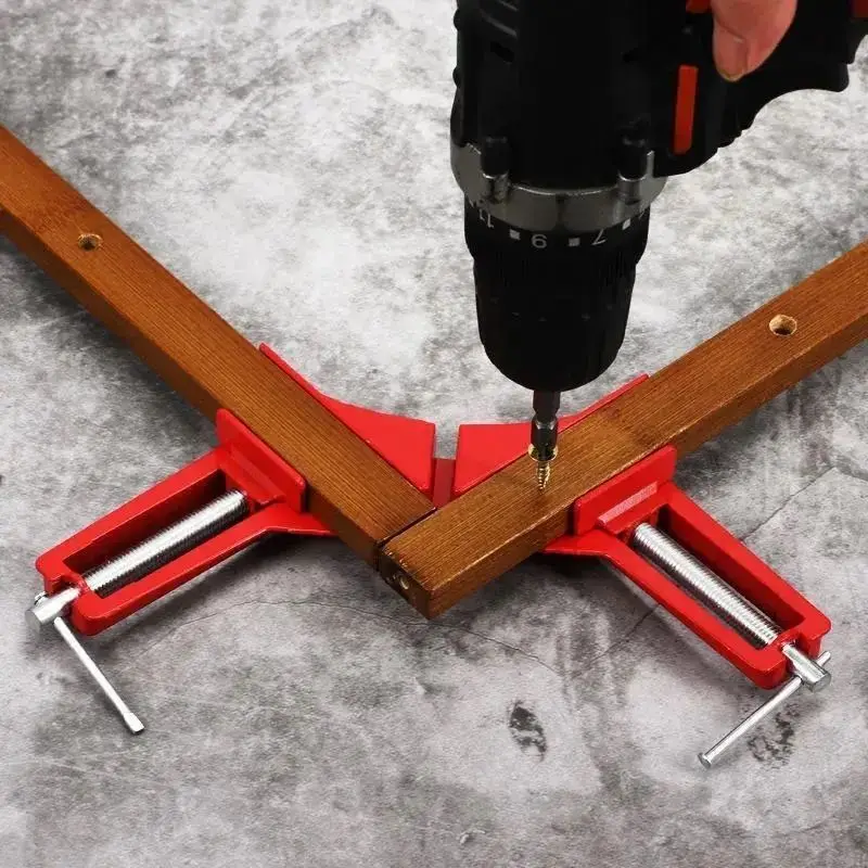 

Угловой зажим 90 градусов, 100 мм, торцевой/угловой зажим для держателя фотографий, деревообработка, деревообработка