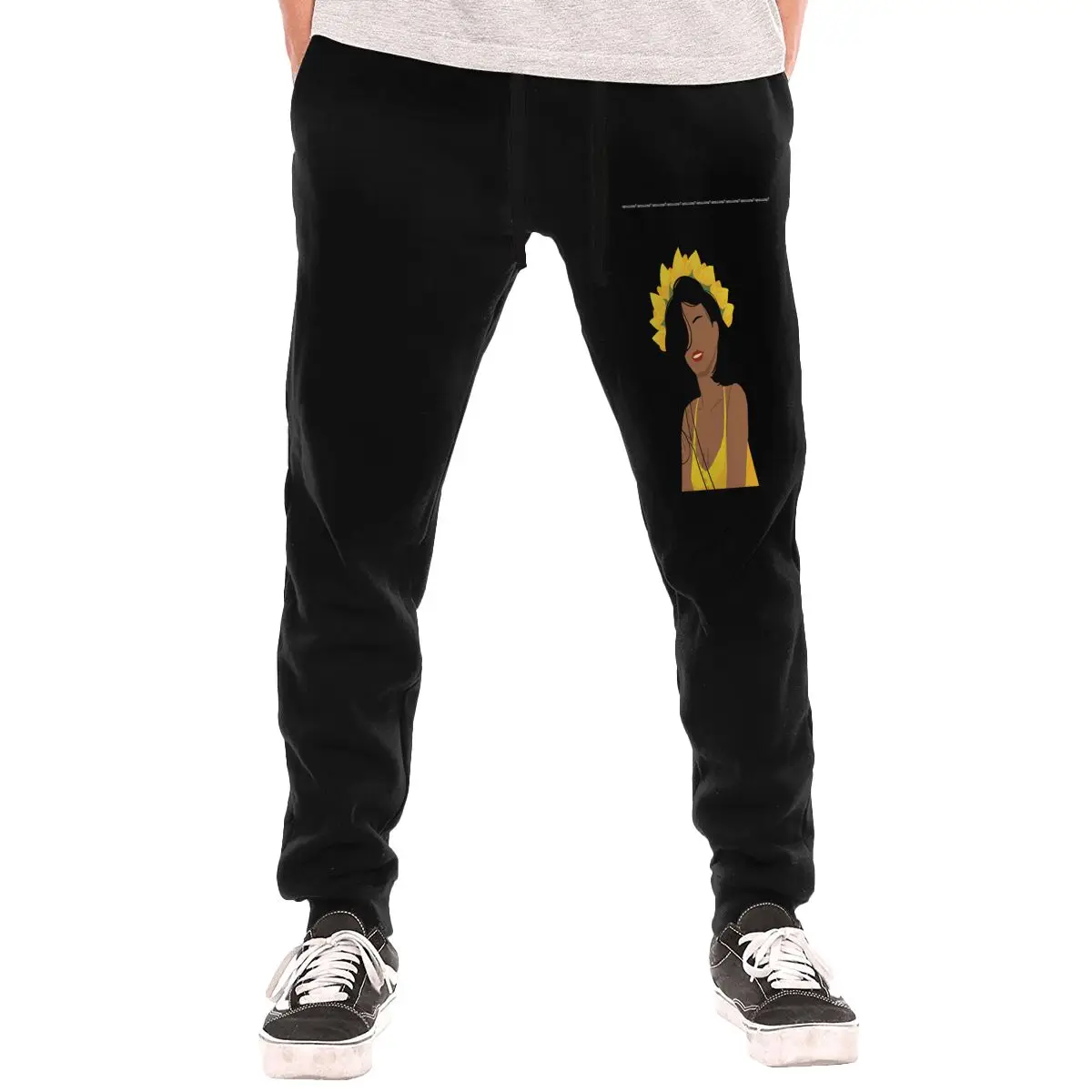 

Осенне-зимние мужские спортивные штаны с маленьким принтом, удобные и теплые, подходят для повседневной носки