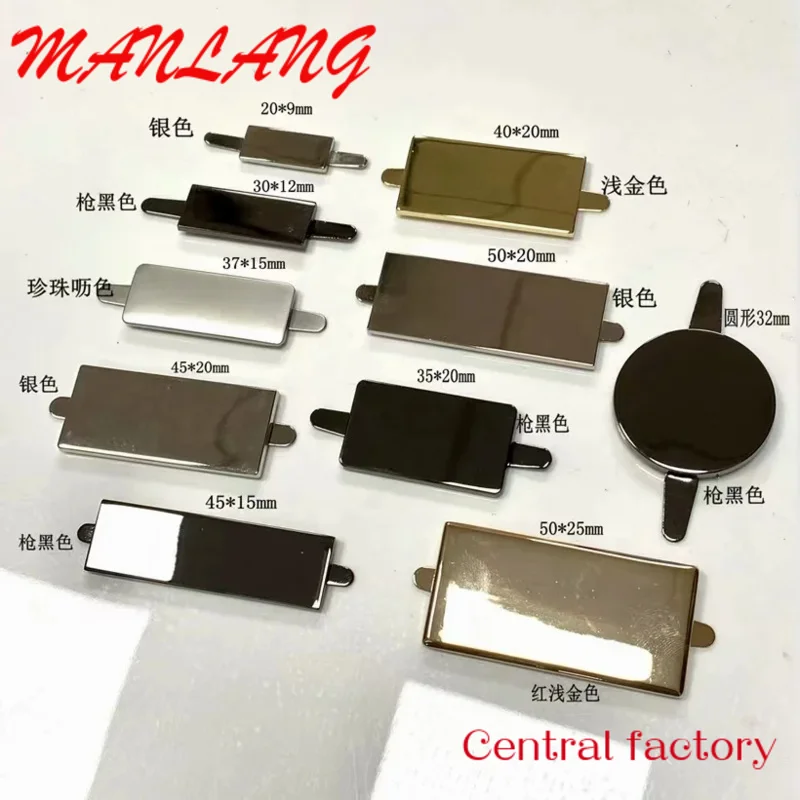 Металлическая пластина для логотипа сумки и аксессуаров Tanai Гуандун