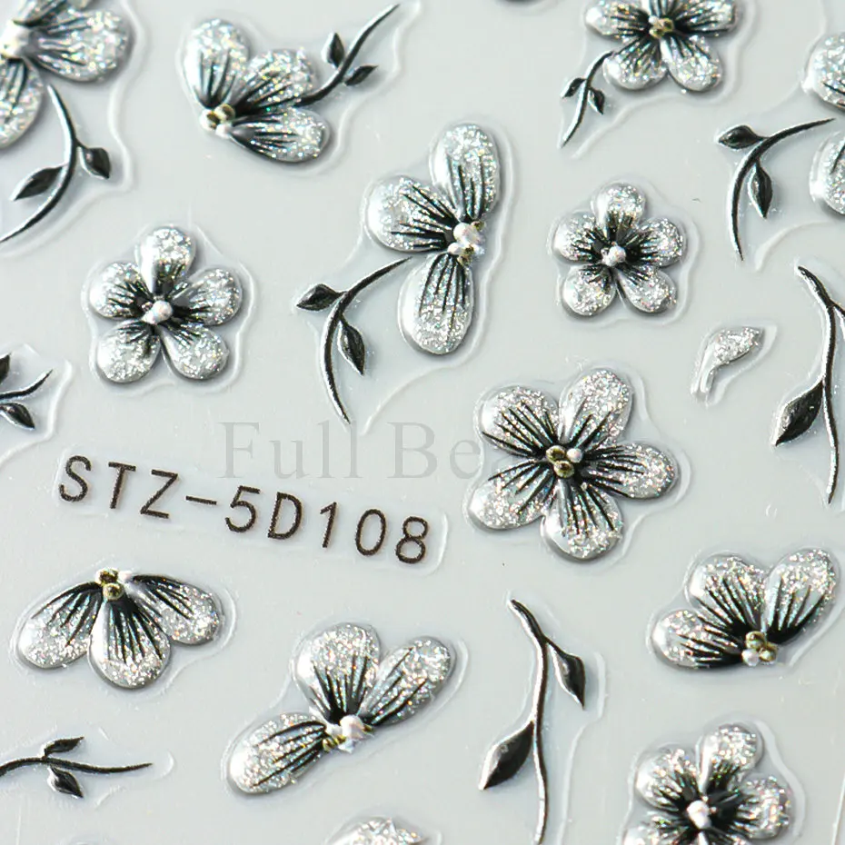 Акриловые наклейки для ногтей