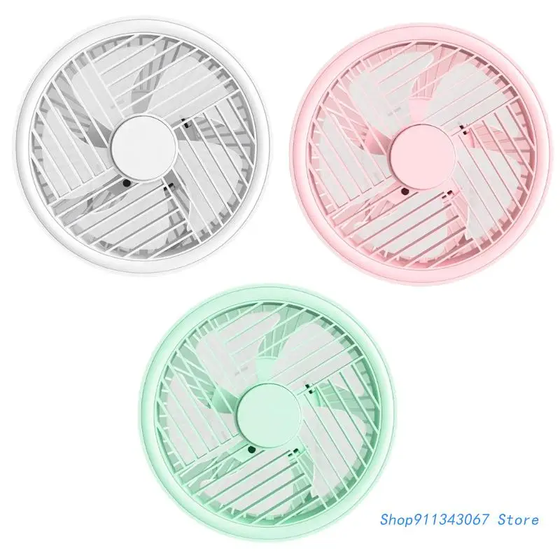 

Desk Fan 360°Rotate Mini Fan for Better Cooling Room, Office,Travel Quiet Hanging Small Fan usb Charging Drop shipping