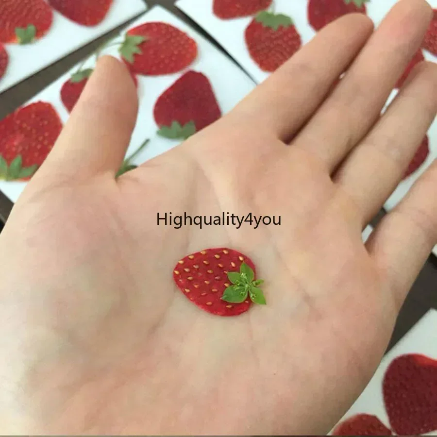 10 шт. сушеные прессованные мини-фрукты клубника кусочки фоторамка для ювелирных