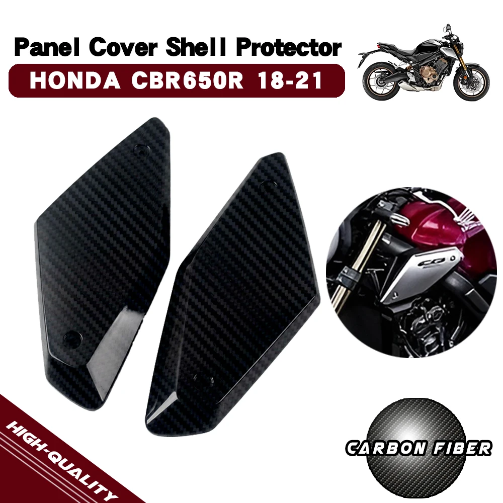 

Аксессуары для мотоциклов, рама, боковая панель, защитная крышка корпуса для Honda CB650R CBR650R CB CBR 650R 2017-2021, цвет углеродного волокна