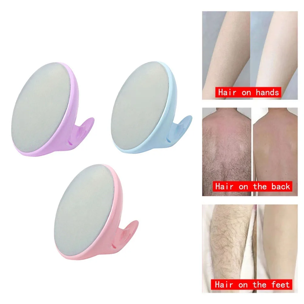

New Physical Hair Removal Epilator Bleame Crystal Hair Eraser Safe Painless Body Hair Depilation Tool Reusable Hair Removal Tool