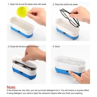 ultrasonic jewelry cleaner portable and low noise ultrasonic cleaner machine for jewelry ring retainer eyeglass watches
