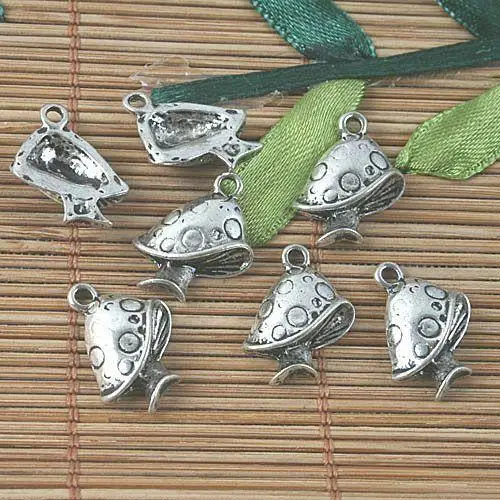 20шт 17x10мм подвеска в виде гриба из сплава G1632