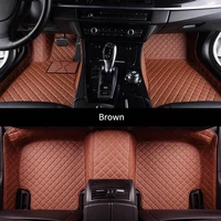 custom made leather car floor mats for kia sportage 4 2018 2019 2020 2021 interior details carpets rugs foot pads accessories