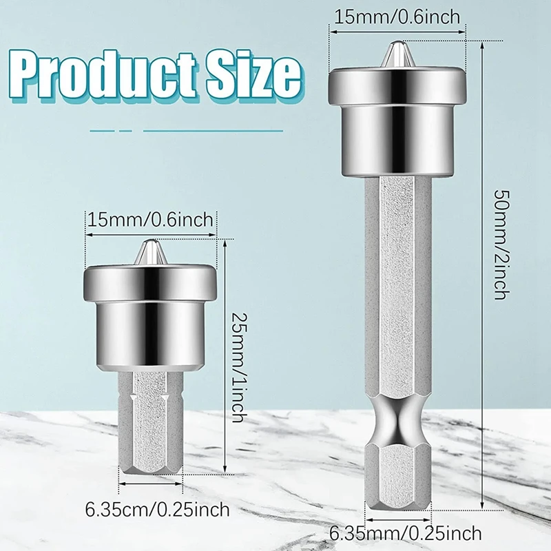10 шт. Набор отверток с магнитным позиционированием биты для гипсокартона
