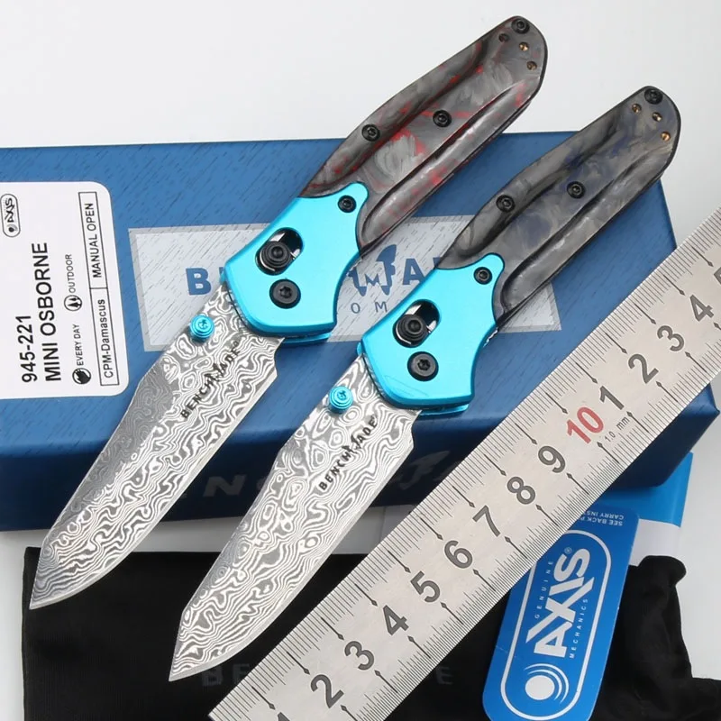 Benchmade 945-221 MINI OSBORNE handle Outdoor carry survival knife self-defense EDC hunting knife