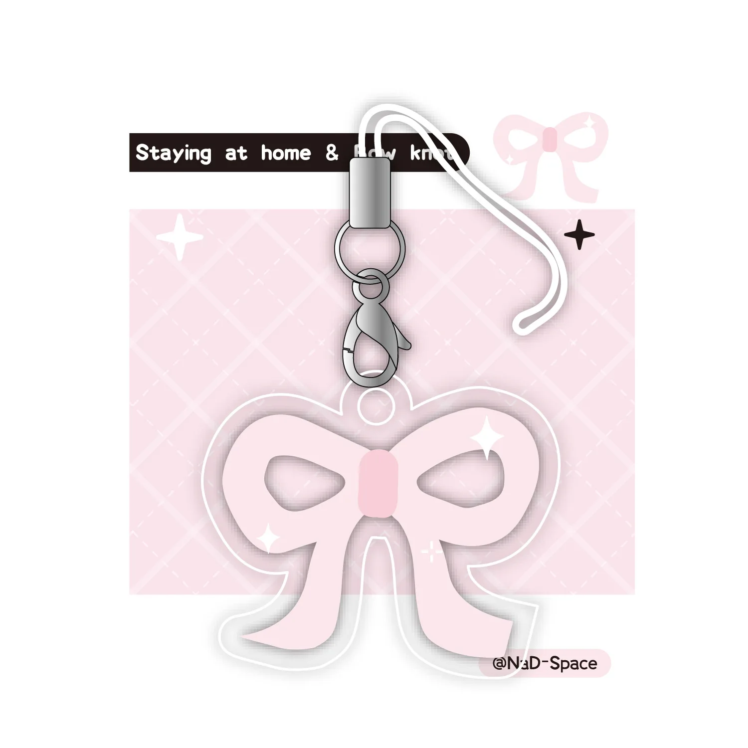 

Акриловый брелок корейский дом