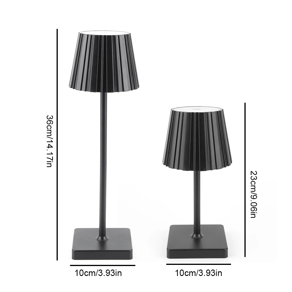 Сенсорная лампа прикроватная светодиодная настольная беспроводная с