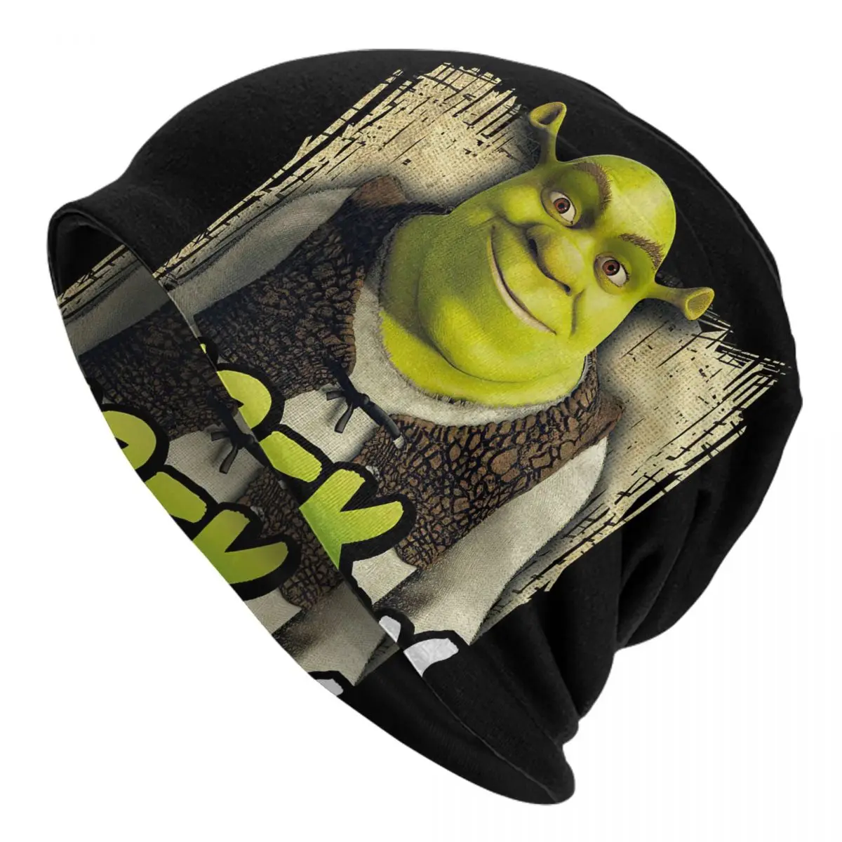 Shrek Adult Men's Women's Knit Hat Keep warm winter Funny knitted hat