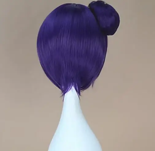 Синтетические волосы Konan фиолетовый косплей парик Термостойкое волокно