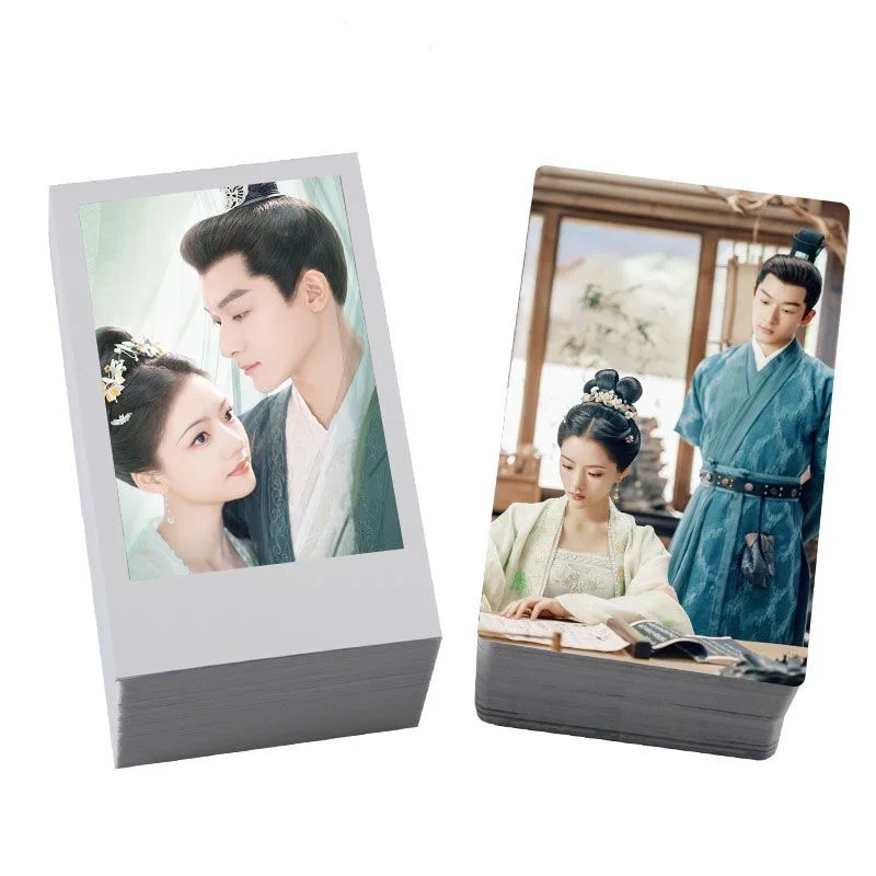 100 шт. Zhang Wanyi Lomo Cards Pai Li De TV Drama The Rise of Ning Luo Shenyuan Cui Xingzhou Cang Xuan Photo Meal Bus Card Sticker