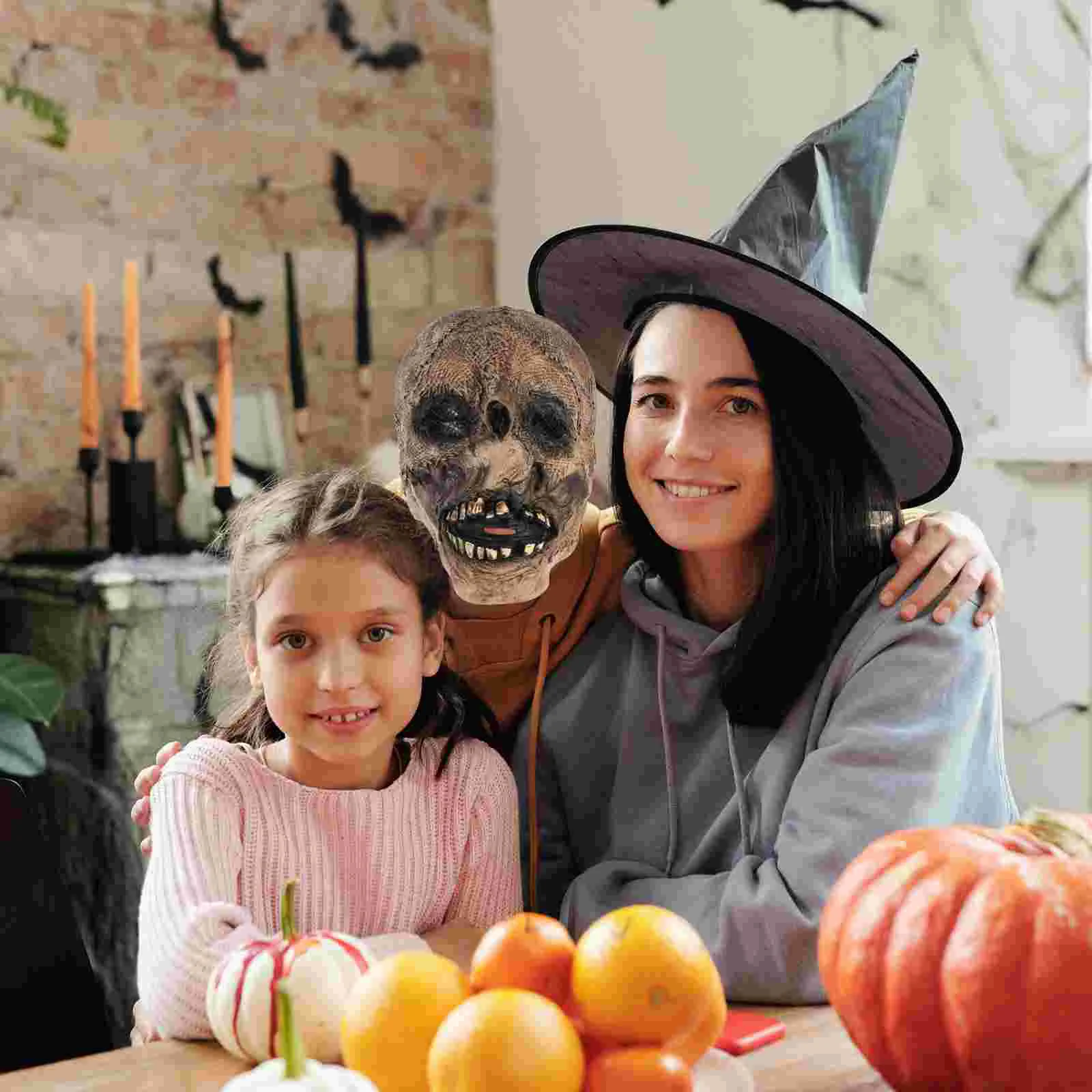 Страшная маска призрака Хэллоуин пугало костюм аксессуар реквизит для косплея