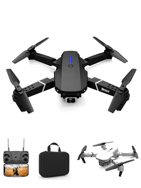 E88Pro-Dron 4K profesional con cámara HD gran angular de 2022 P, helicóptero teledirigido plegable, WIFI, FPV, juguete de regalo de altura, 1080 6