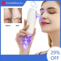 electric small bubble pore cleaner blackhead remover water cycle deep pore cleansing face acne pimple removal suction beauy tool