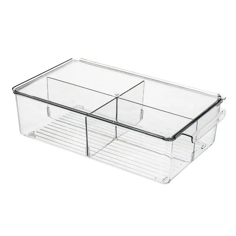 

Clear Fridge Organizer Bins Food Storage Container Organizer Box Organizers And Storage For Kitchen Fridge Sealed Pantry Storage