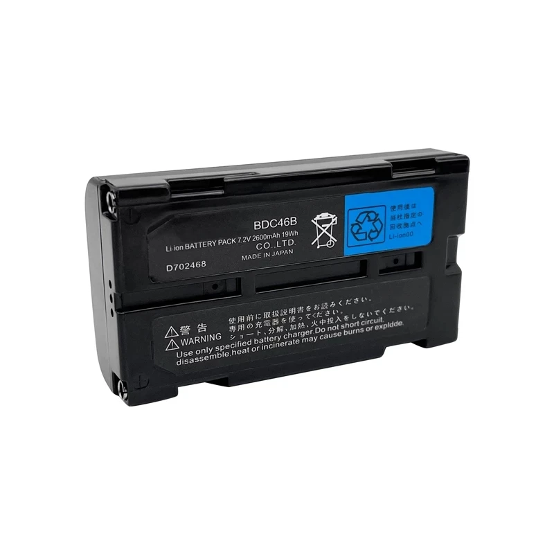 Совершенно новый литий-ионный аккумулятор BDC46B BDC46 BDC46A 7 2 В 2600 мАч для тахеометра