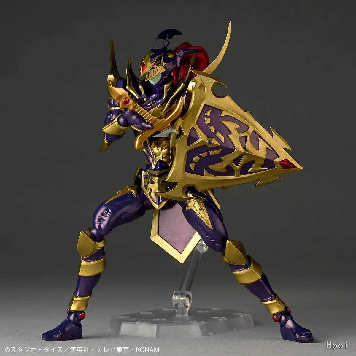 Фото 【MT】Доставка в течение 24 часов KAIYODO Revoltech Yu-Gi-Oh Duel Monsters Фигурка аниме-персонажа «Чёрный Блестящий Солдат» №4